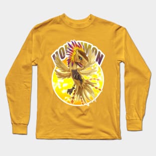 digimon chibi phoenixmon Long Sleeve T-Shirt